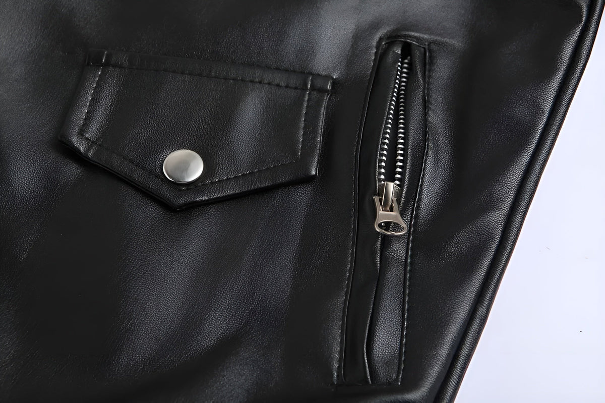 DELAUNAY | Veste en Cuir pour Homme Classique