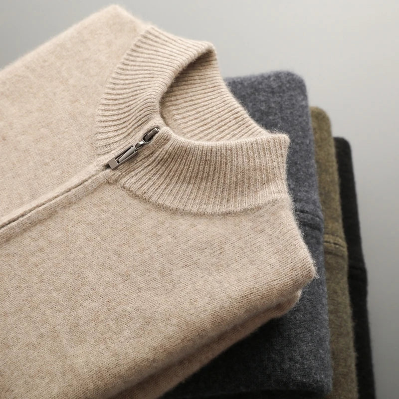 DELAUNAY | Gilet de Luxe en Laine de Cachemire Premium
