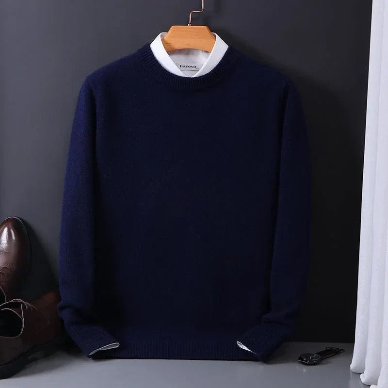 DELAUNAY | Pull Col Rond Maille Douce Marcel