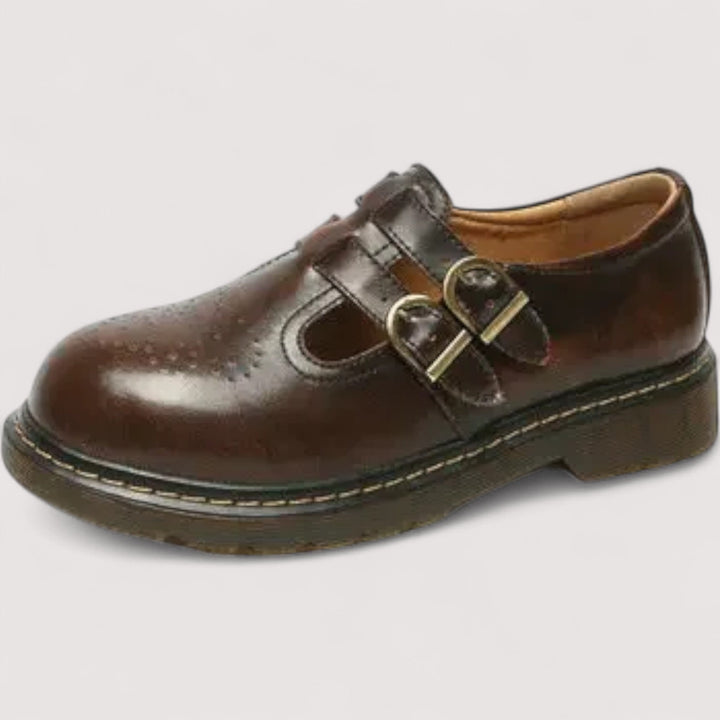 DELAUNAY | Babies Cuir Patiné Juliette