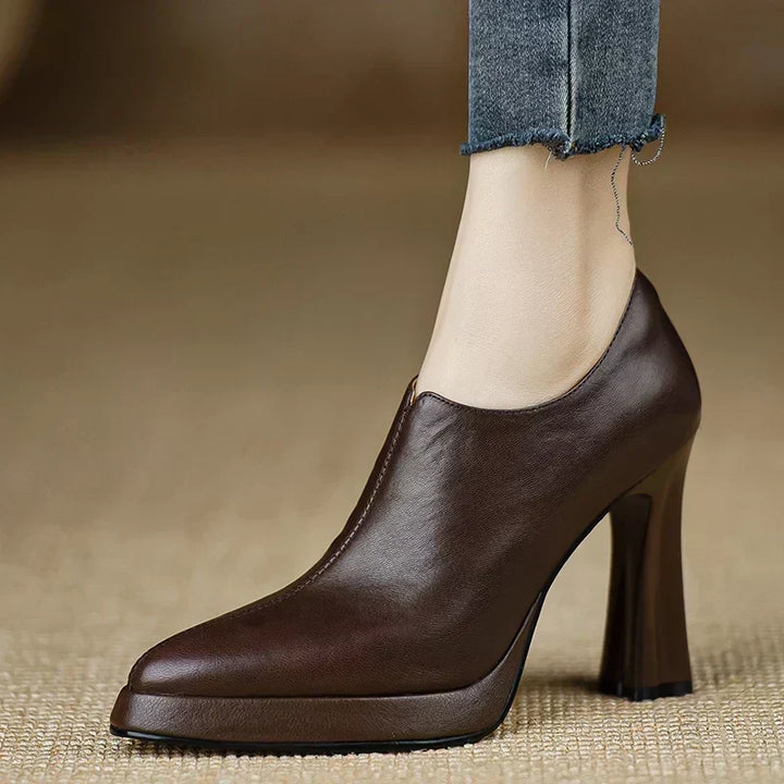 Delaunay | Escarpins Montants Zip Latéral Nathalie