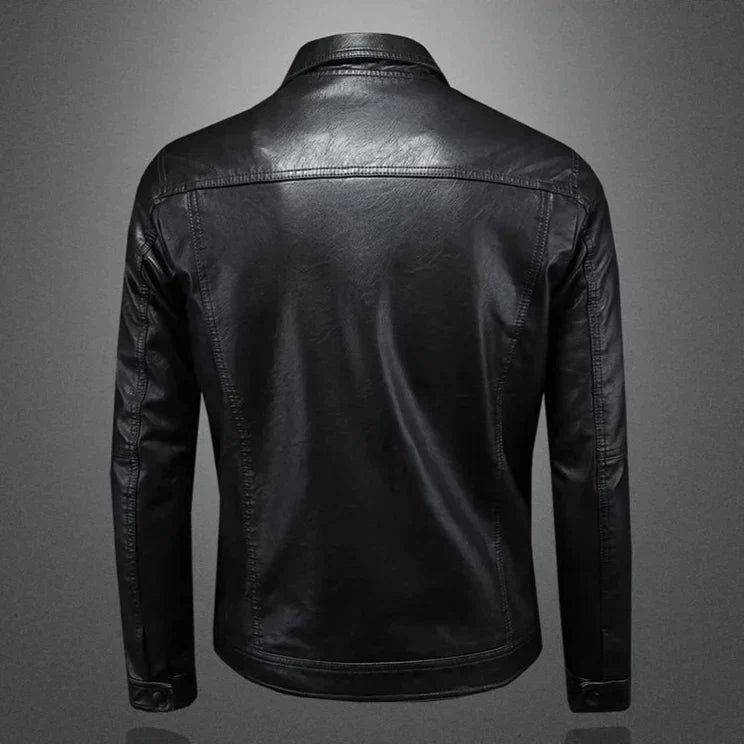 DELAUNAY | Veste en Cuir Moderne Rider