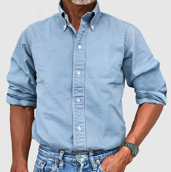 DELAUNAY | Chemise à Manches Longues Anti-Plis pour Homme