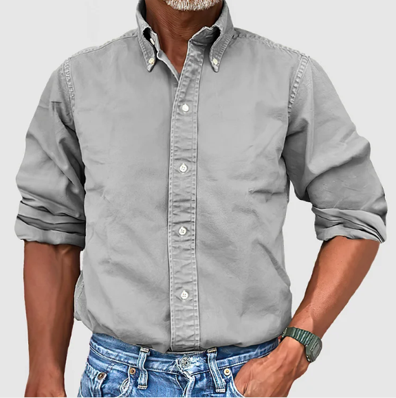 DELAUNAY | Chemise à Manches Longues Anti-Plis pour Homme