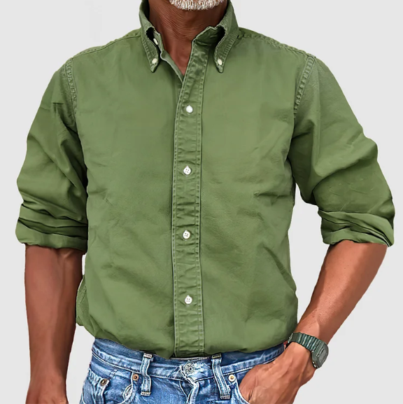 DELAUNAY | Chemise à Manches Longues Anti-Plis pour Homme