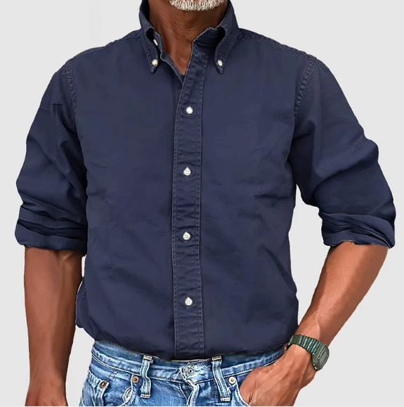DELAUNAY | Chemise à Manches Longues Anti-Plis pour Homme