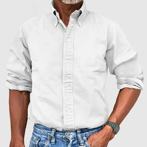 DELAUNAY | Chemise à Manches Longues Anti-Plis pour Homme