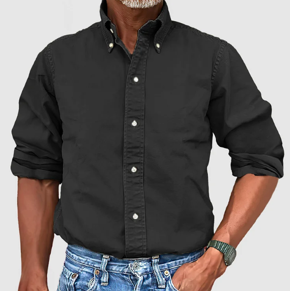 DELAUNAY | Chemise à Manches Longues Anti-Plis pour Homme
