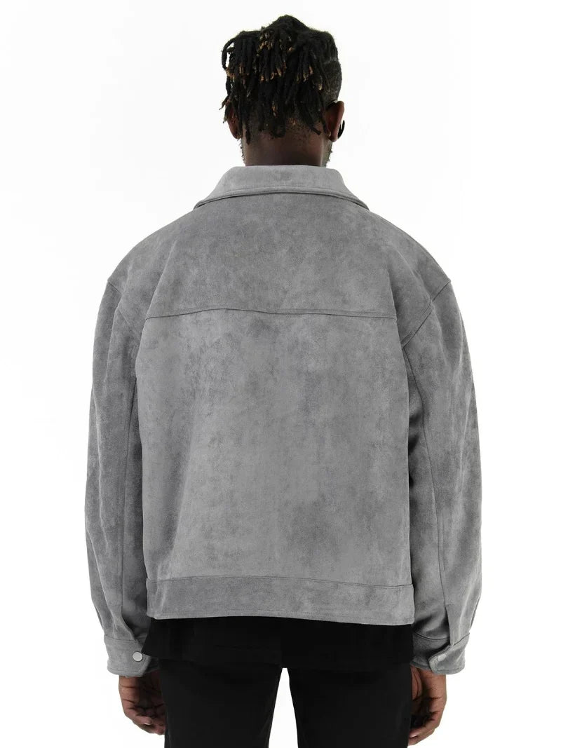 Veste Suède Oversize