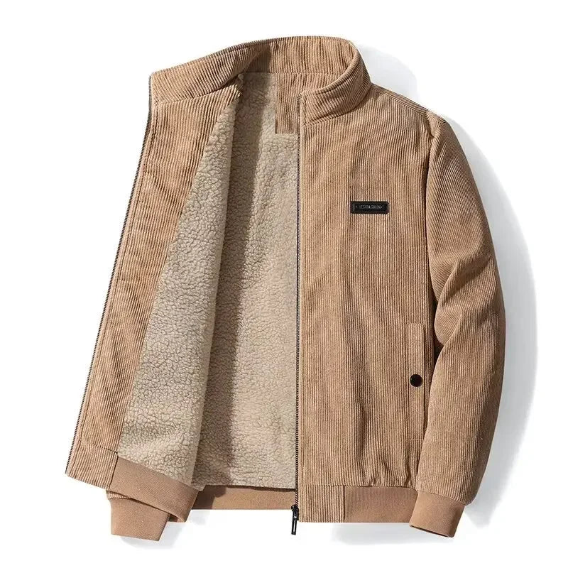 DELAUNAY | Veste en Corduroy avec Doublure en Polaire