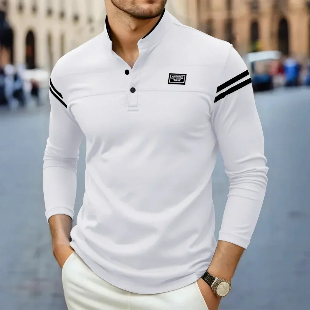 DELAUNAY | T-Shirt à Manches Longues Moderne pour Homme