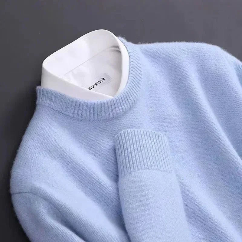 DELAUNAY | Pull Col Rond Maille Douce Marcel