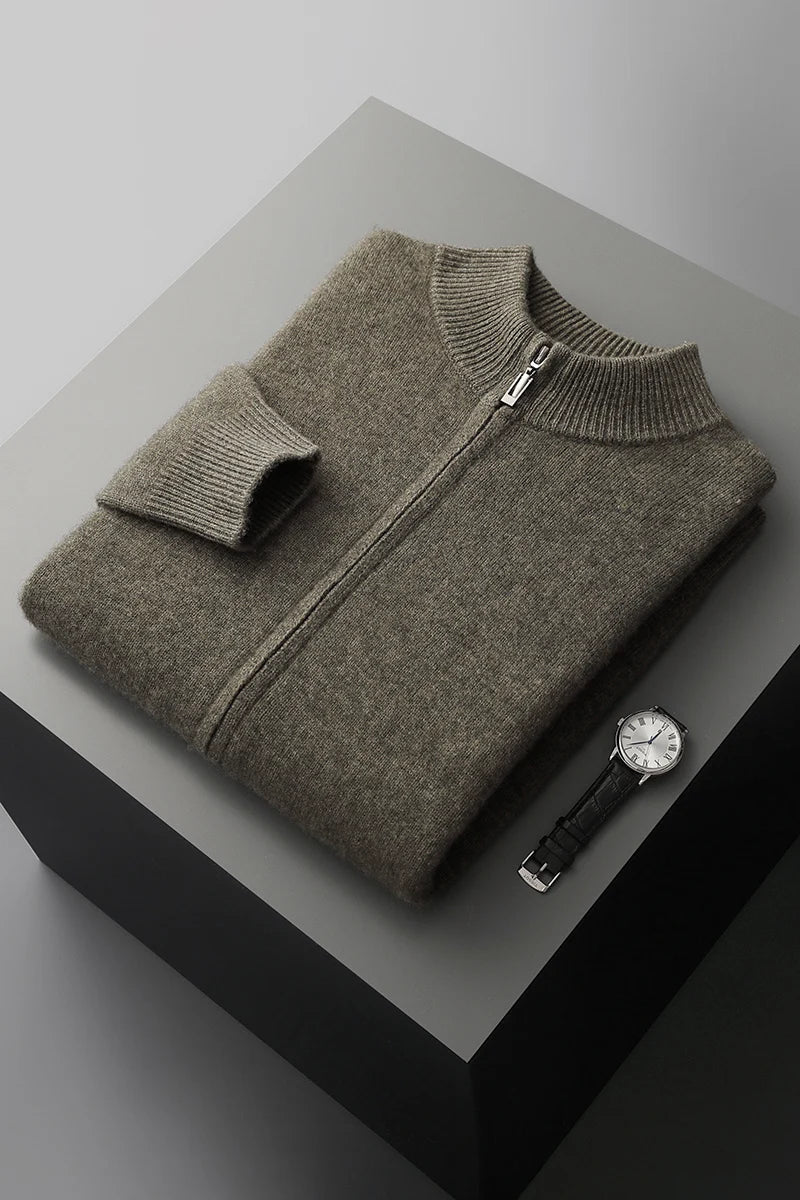 DELAUNAY | Gilet de Luxe en Laine de Cachemire Premium