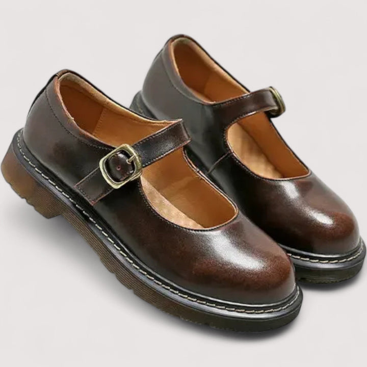 DELAUNAY | Babies Cuir Vieilli Lucie
