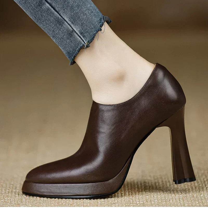 Delaunay | Escarpins Montants Zip Latéral Nathalie