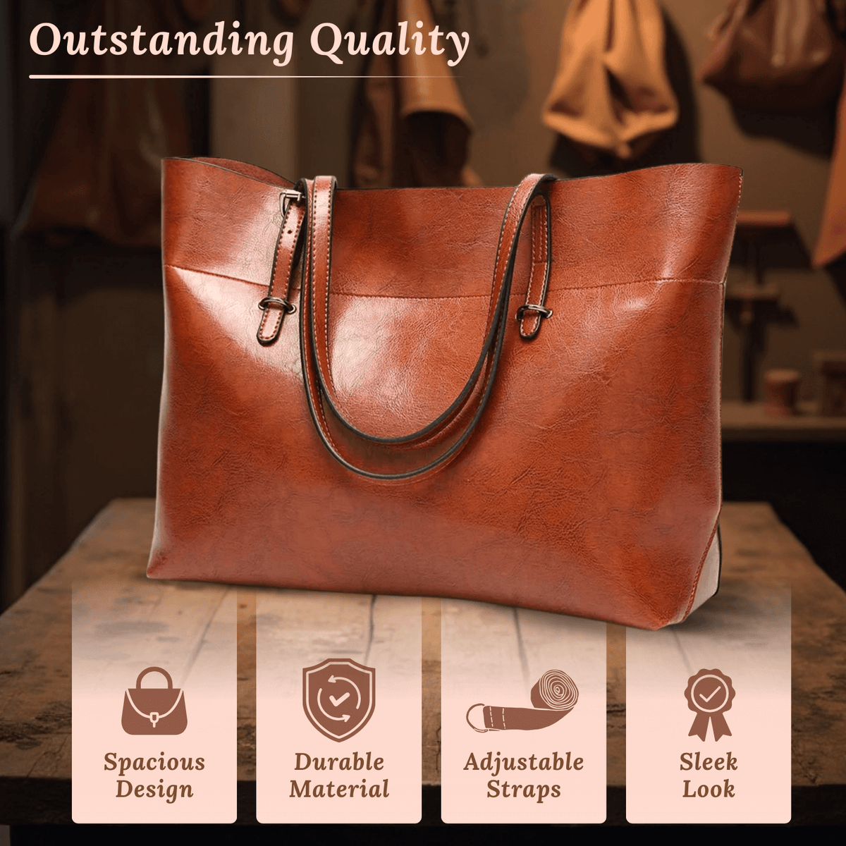 Francesca | Sac Cabas Essentiel Épuré