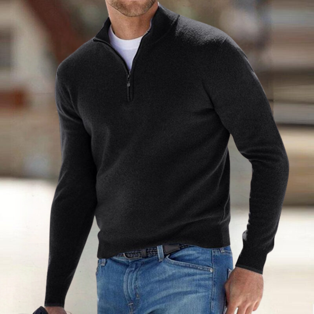 DELAUNAY | Pull Zippé pour Homme