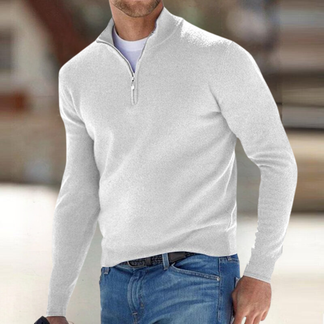DELAUNAY | Pull Zippé pour Homme