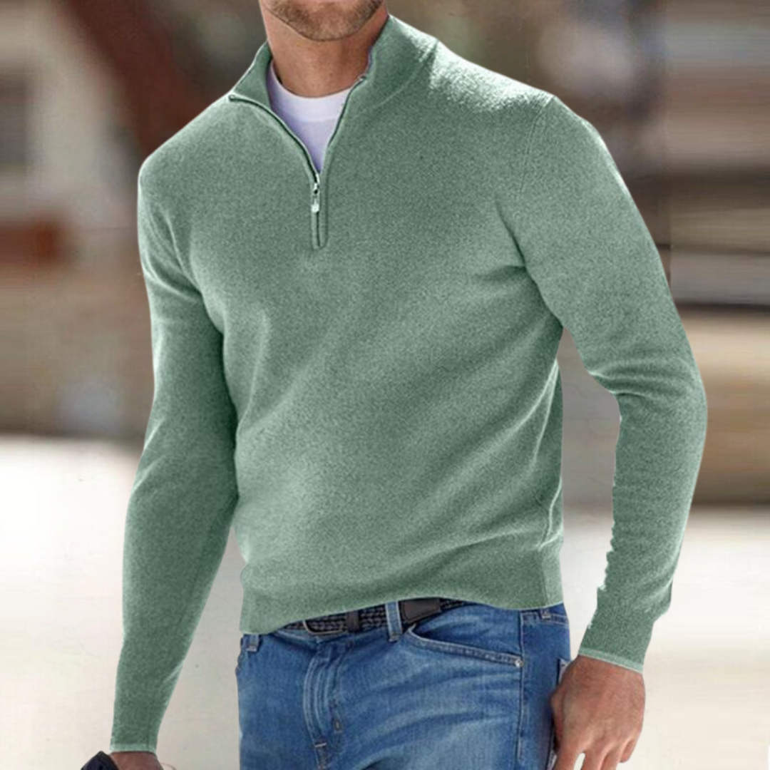 Delaunay | PULL ZIPPÉ POUR HOMME