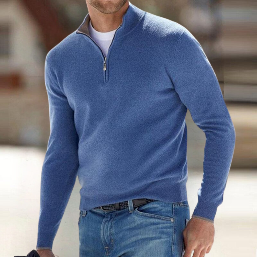 DELAUNAY | Pull Zippé pour Homme
