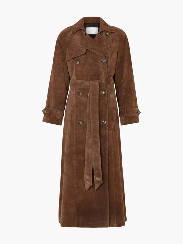 Delaunay | LE TRENCH CHIC EN DAIM DOUX