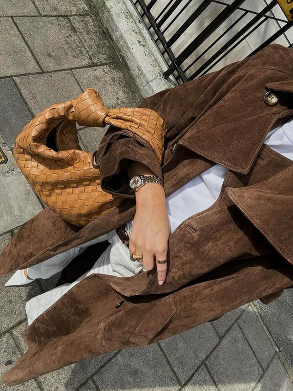 Delaunay | LE TRENCH CHIC EN DAIM DOUX