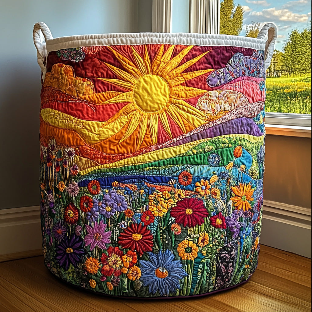 Amelia | Panier Matelassé Cousu Main