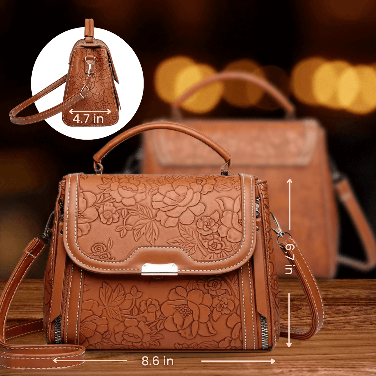 Michela | Sac à Main Élégance Florale