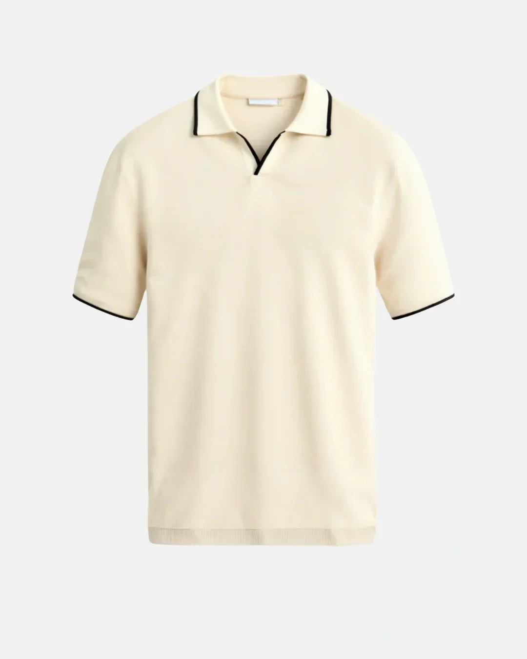 DELAUNAY | Polo sur Mesure en Piqué avec Détails Contrastants
