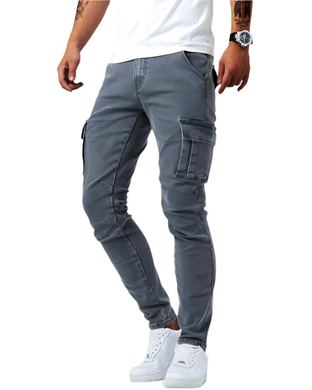DELAUNAY | Pantalon Cargo Stretch