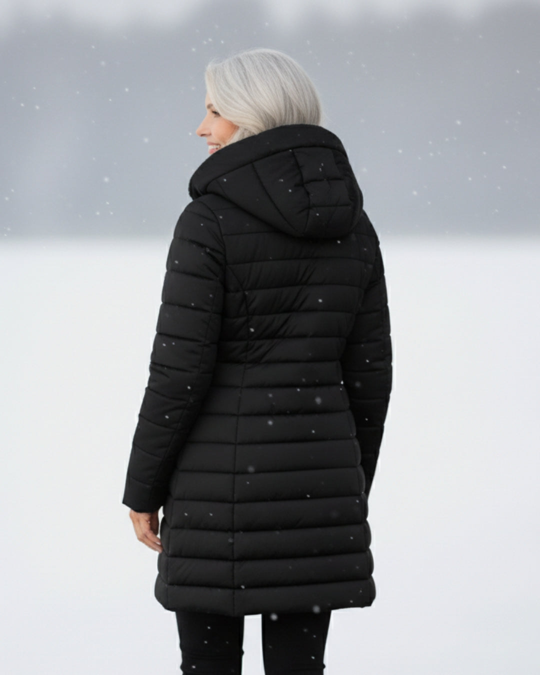 Clair | Manteau Matelassé à Doublure Polaire