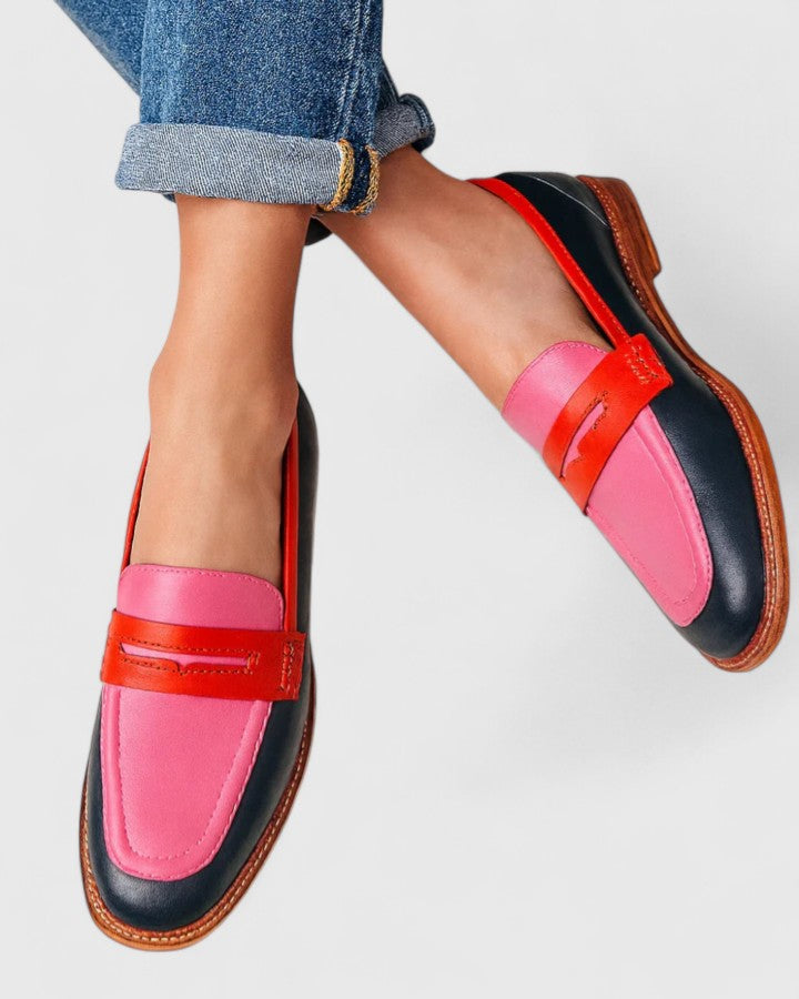 Hazel | Mocassin Colorblock
