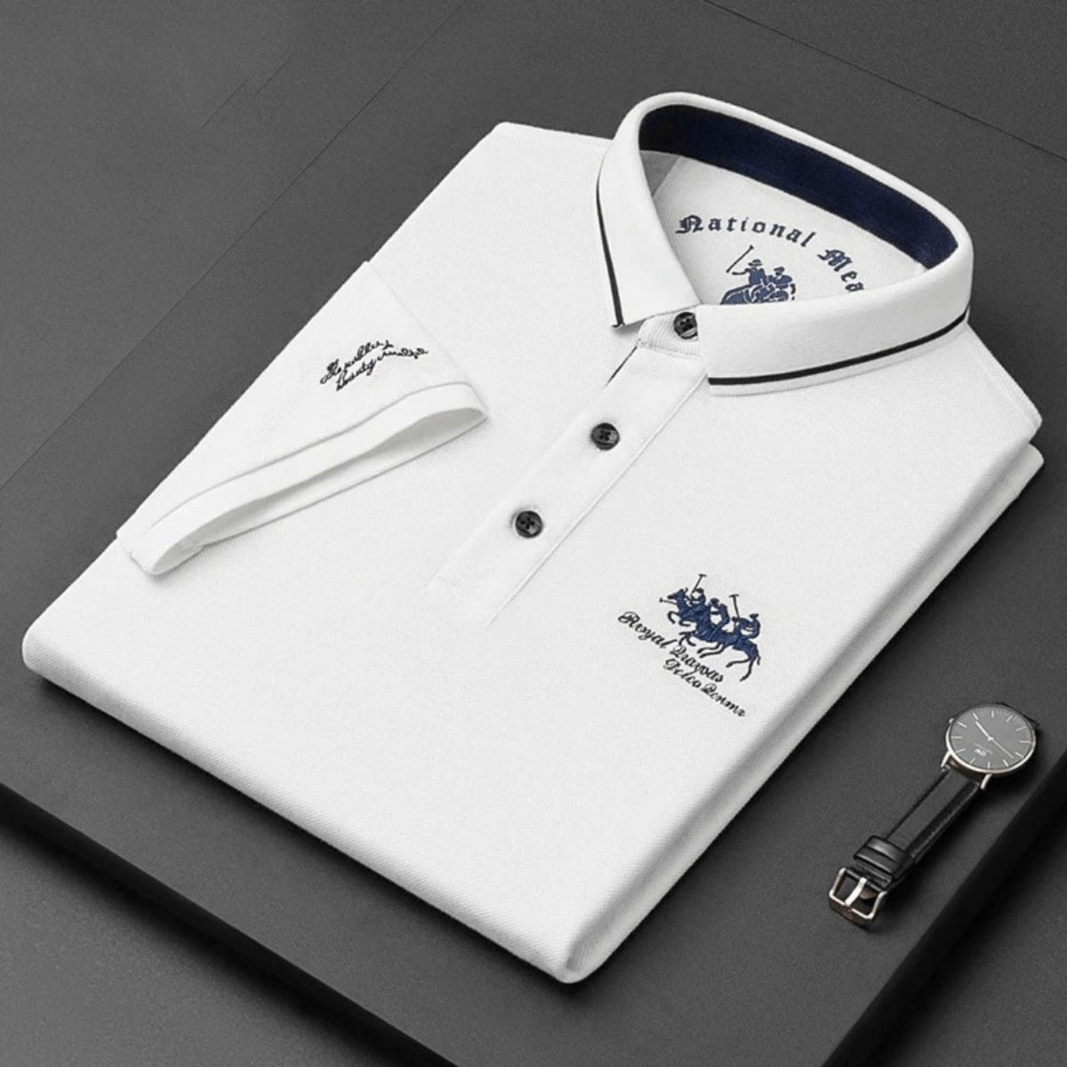 DELAUNAY | Polo Élégant Classique Antoine