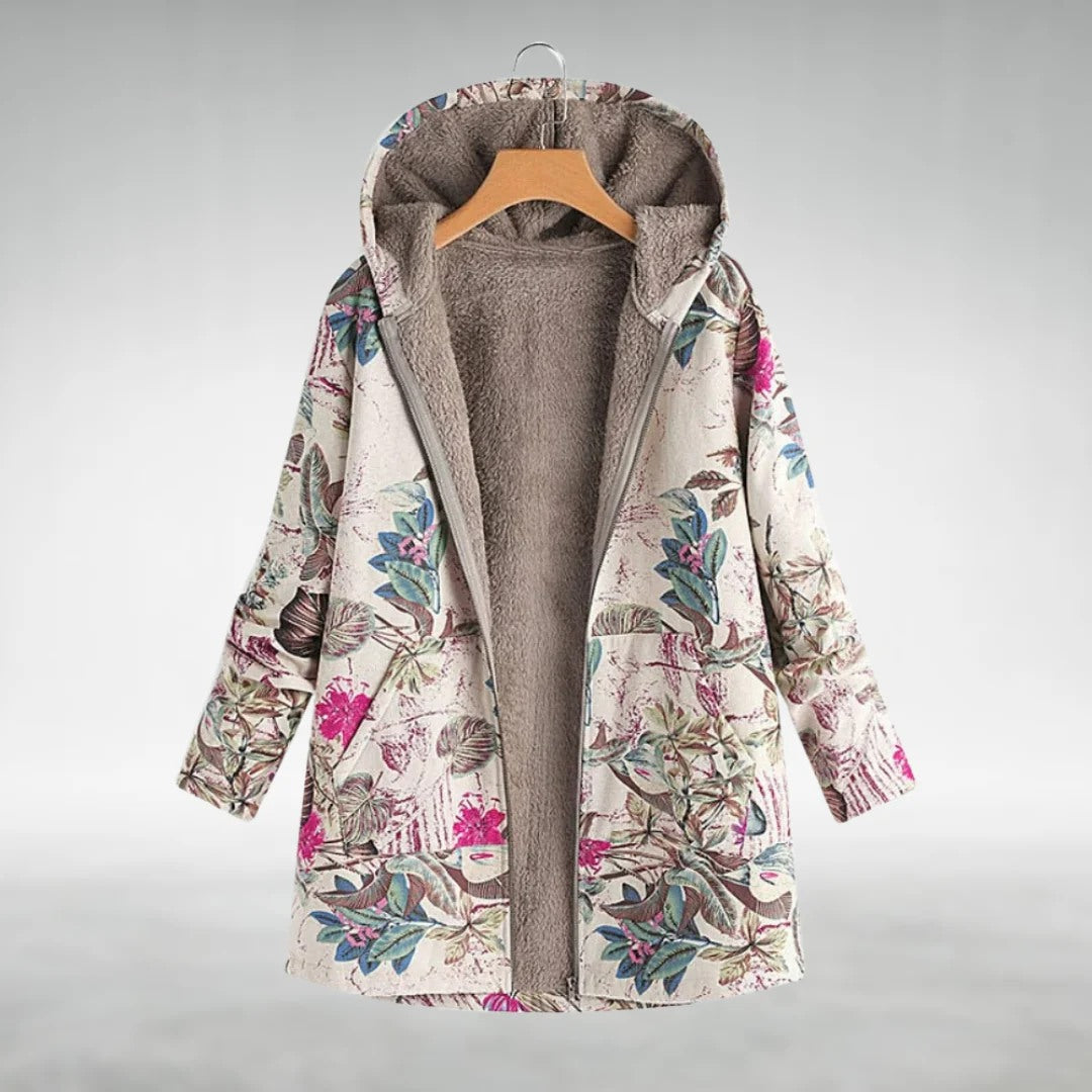 Melvaris | Veste polaire florale