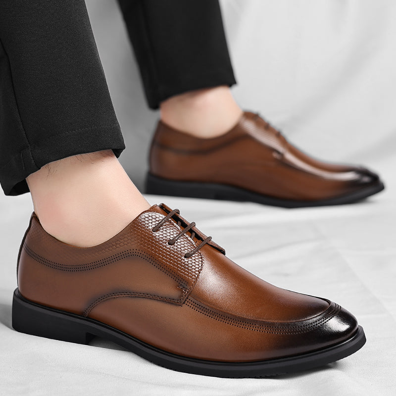 DELAUNAY | Oxford en Cuir Lucide
