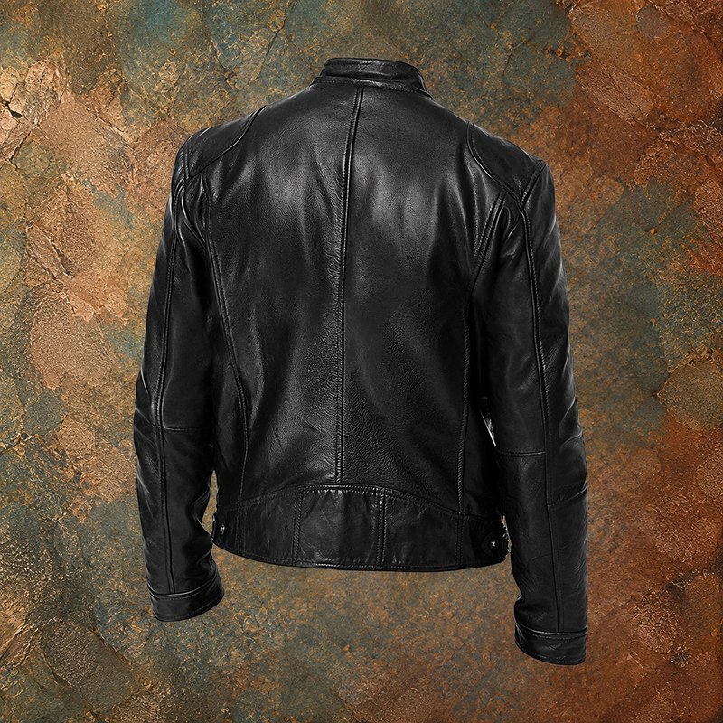 Pieter | Veste en cuir casual