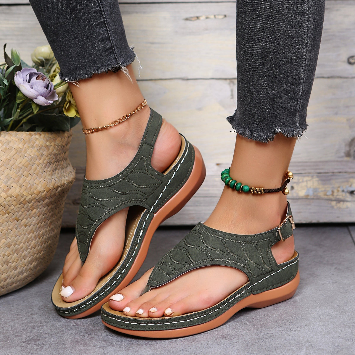 DELAUNAY | Sandales Confort Ergonomique Adèle