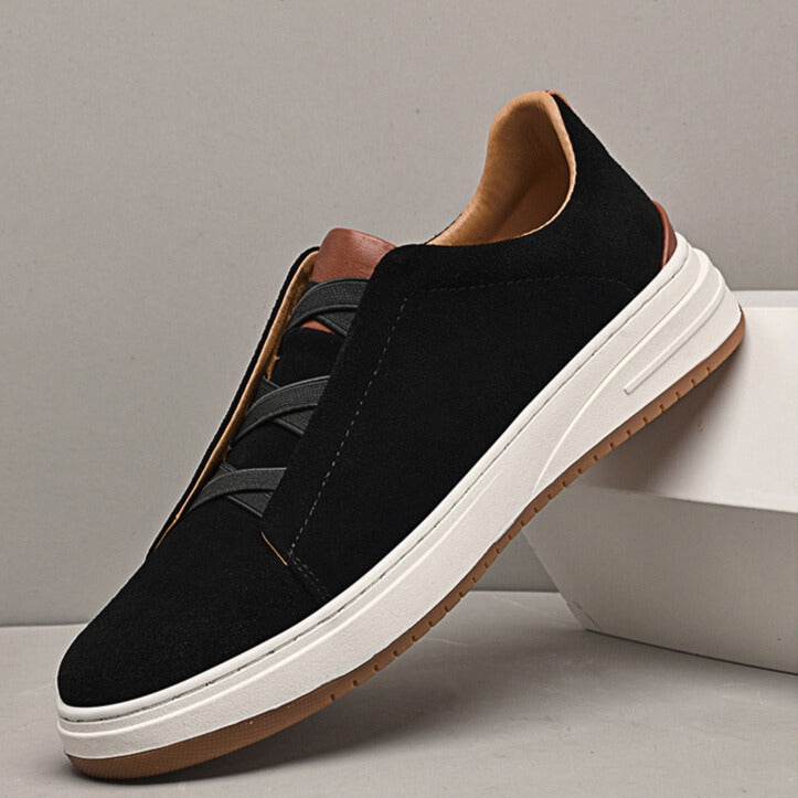 DELAUNAY | Chaussures Slip-On en Daim pour Homme