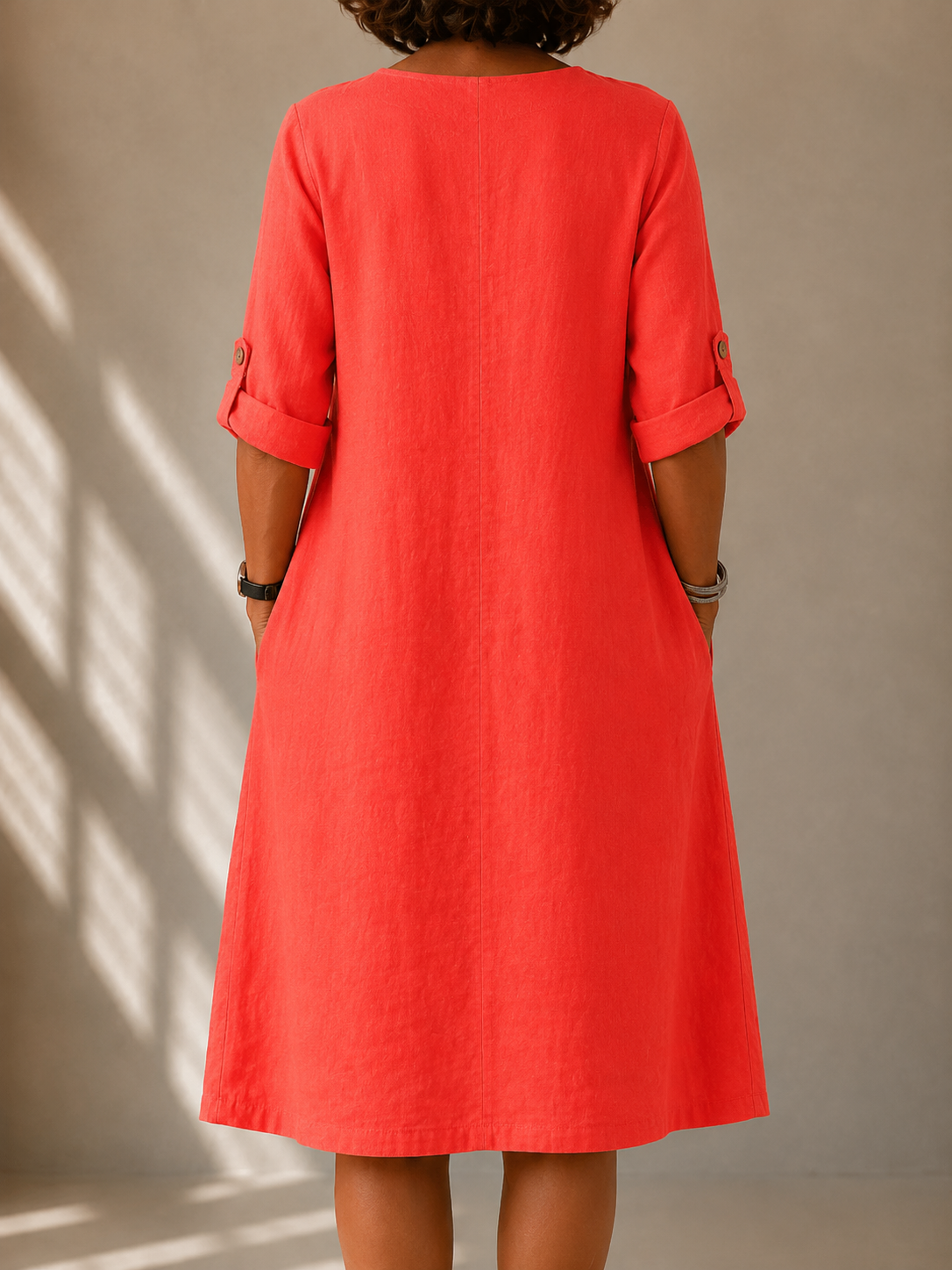 DELAUNAY | Robe Fluide Coupe Droite Margot