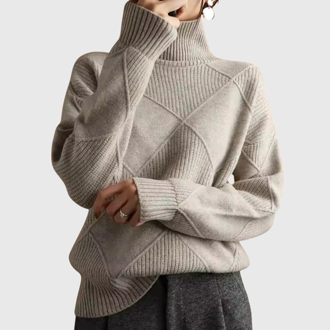 Angela™ - Pull à Col Roulé