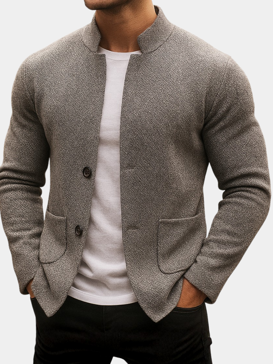 DELAUNAY | Cardigan en Laine Tricotée pour Homme