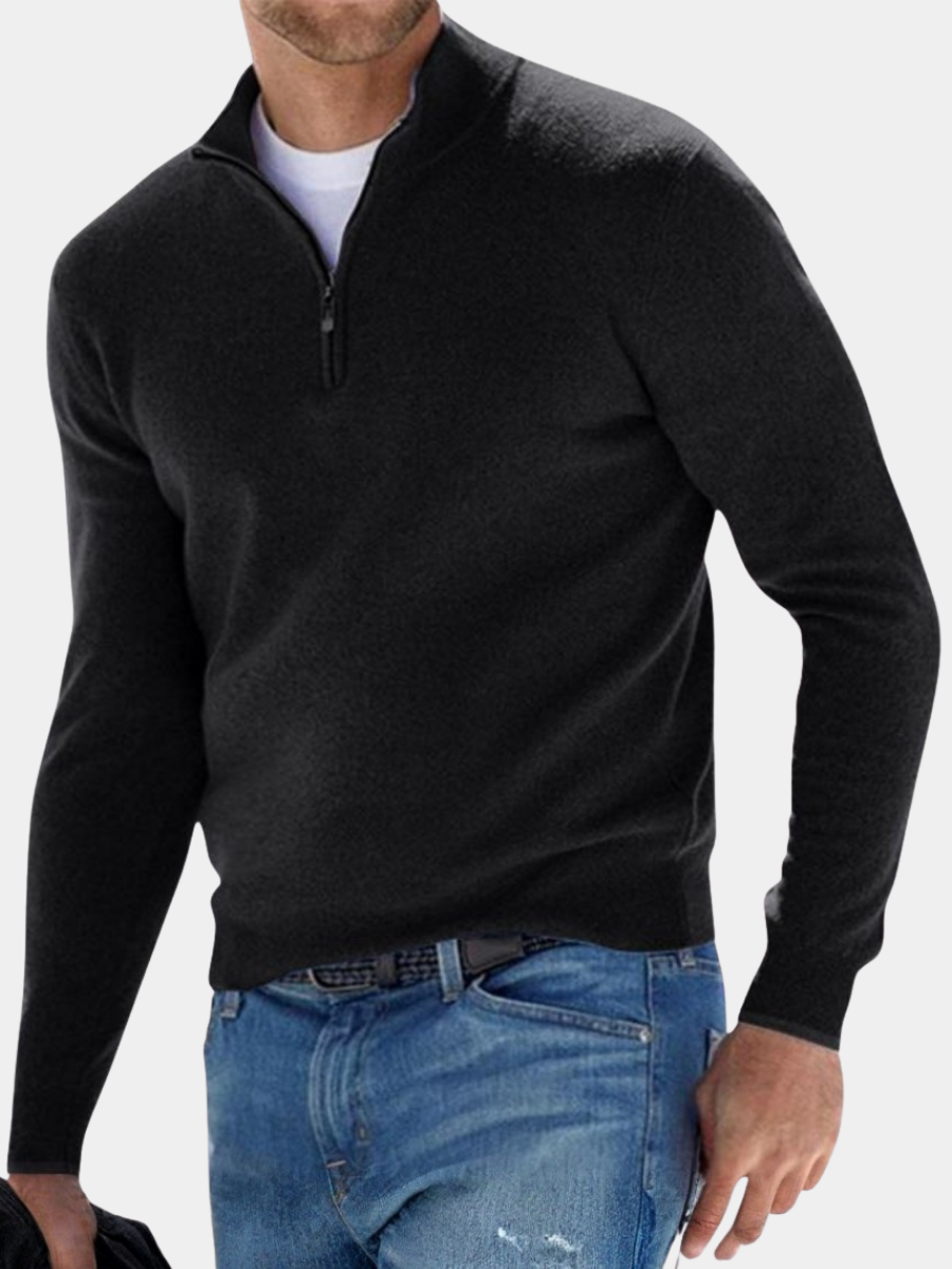 DELAUNAY | Pull Zippé pour Homme