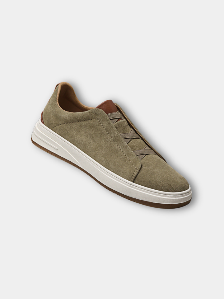 Delaunay | CHAUSSURES SANS LACETS EN DAIM POUR HOMME