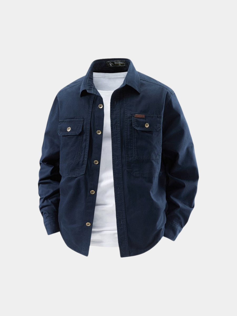 DELAUNAY | Chemise Utilitaire à Manches Longues pour Homme