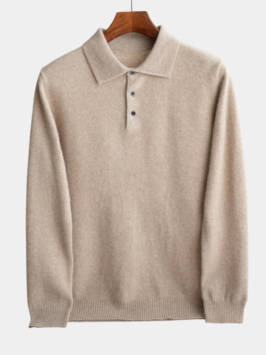 DELAUNAY | Pull Polo Homme Classique