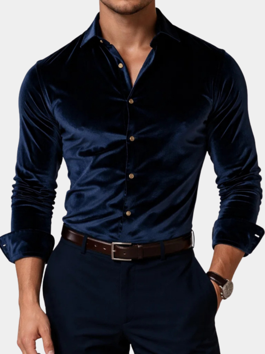 DELAUNAY | Chemise en Velours pour Homme