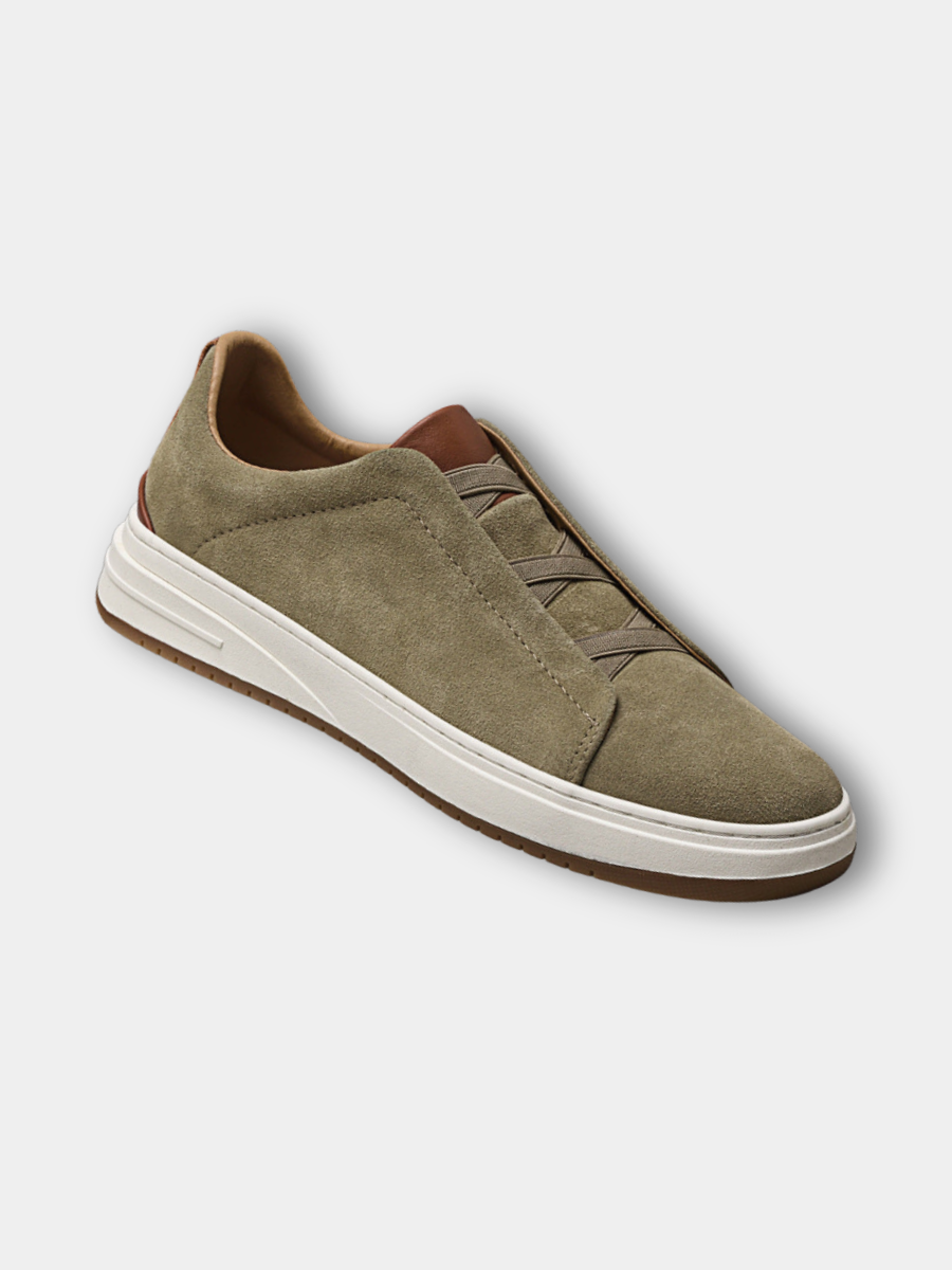DELAUNAY | Chaussures Slip-On en Daim pour Homme