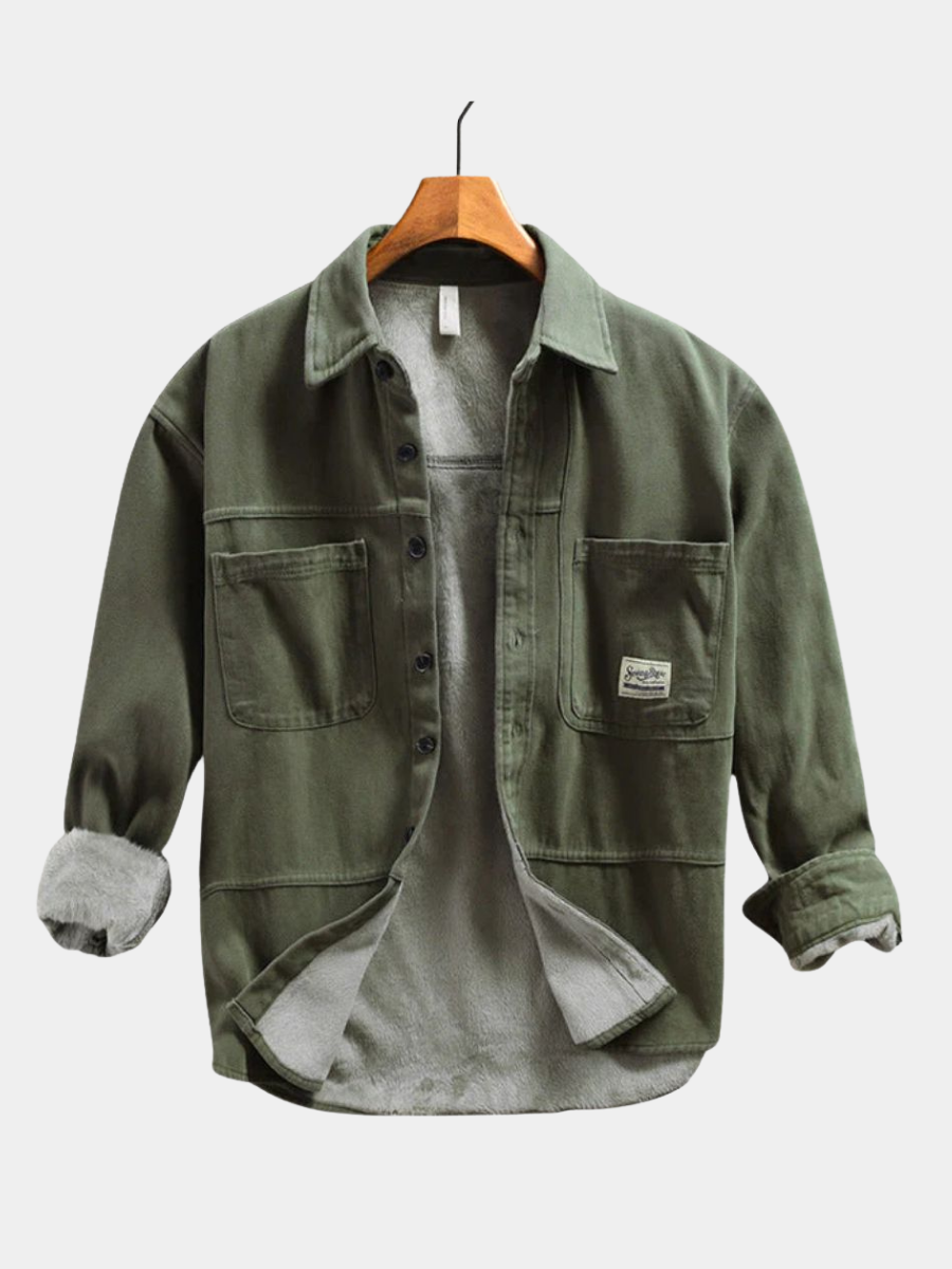DELAUNAY | Chemise Cargo en Polaire pour Homme