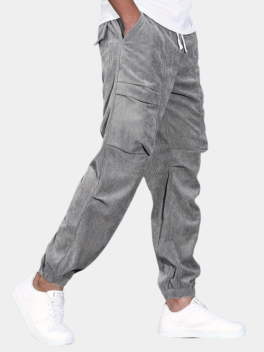 DELAUNAY | Pantalon Cargo en Corduroy