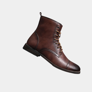DELAUNAY | Bottes de Ville Brunies pour Homme